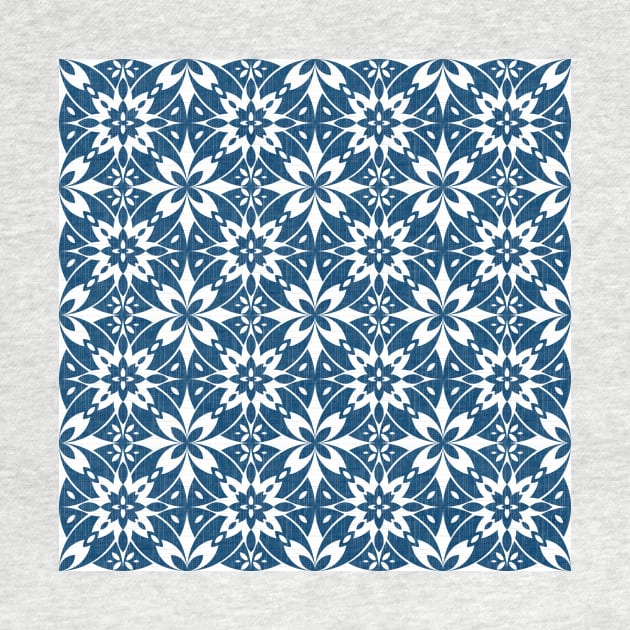 Mediterranean Tiles N.01 / Blue Jeans by matise